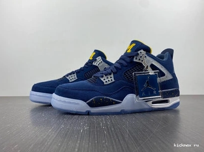 Cheap MAX Retro 4 Michigan Jordan Soft 3938 AJ4- 1015
